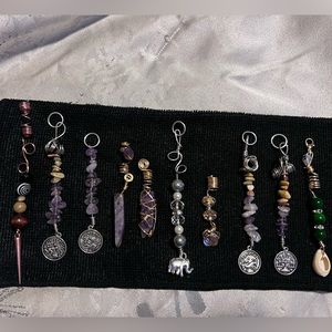 Loc jewelry for your hair.